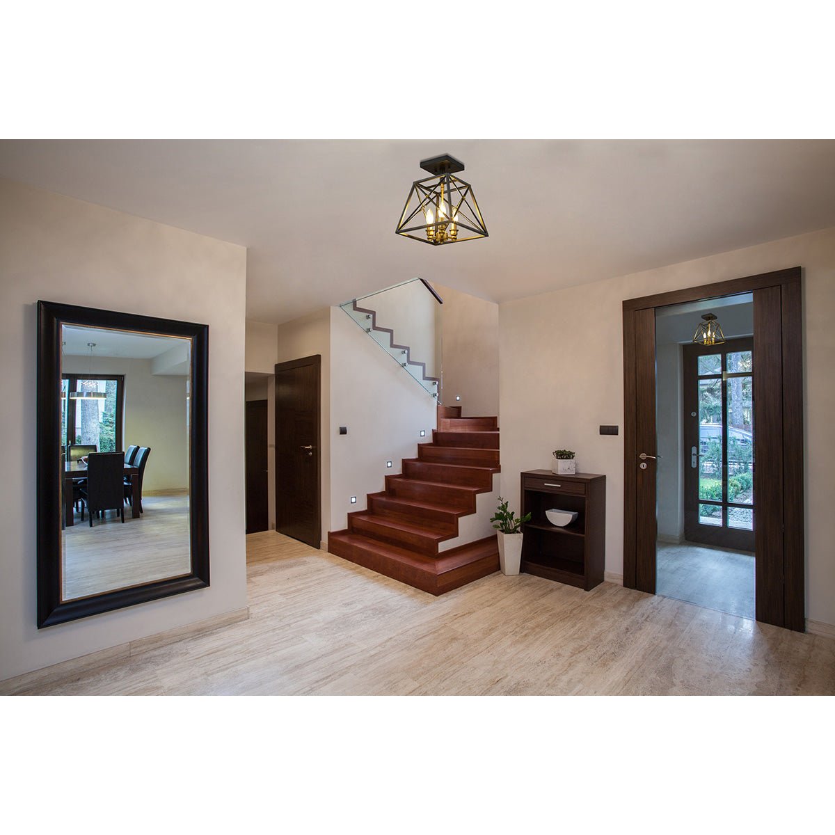 Semi-plafonnier Trestle