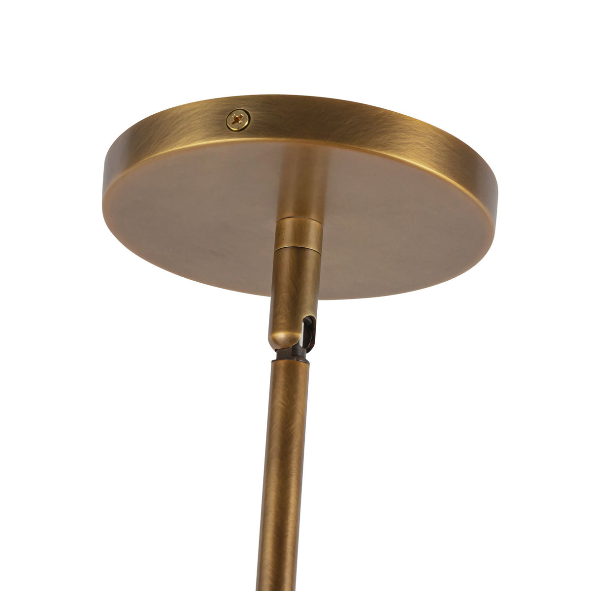 Suspension 6" Umbra Laiton vieilli / Verre opale – vue 5