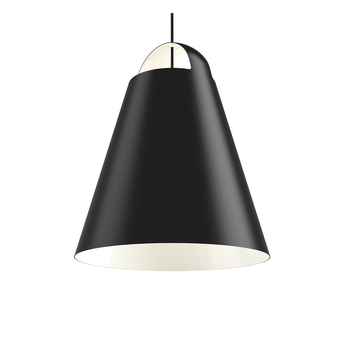 Suspension Above - Blanc 15.7" 44W DEL Dim2Warm (3000°K - 1800°K) by Louis Poulsen | Luminaires & cie