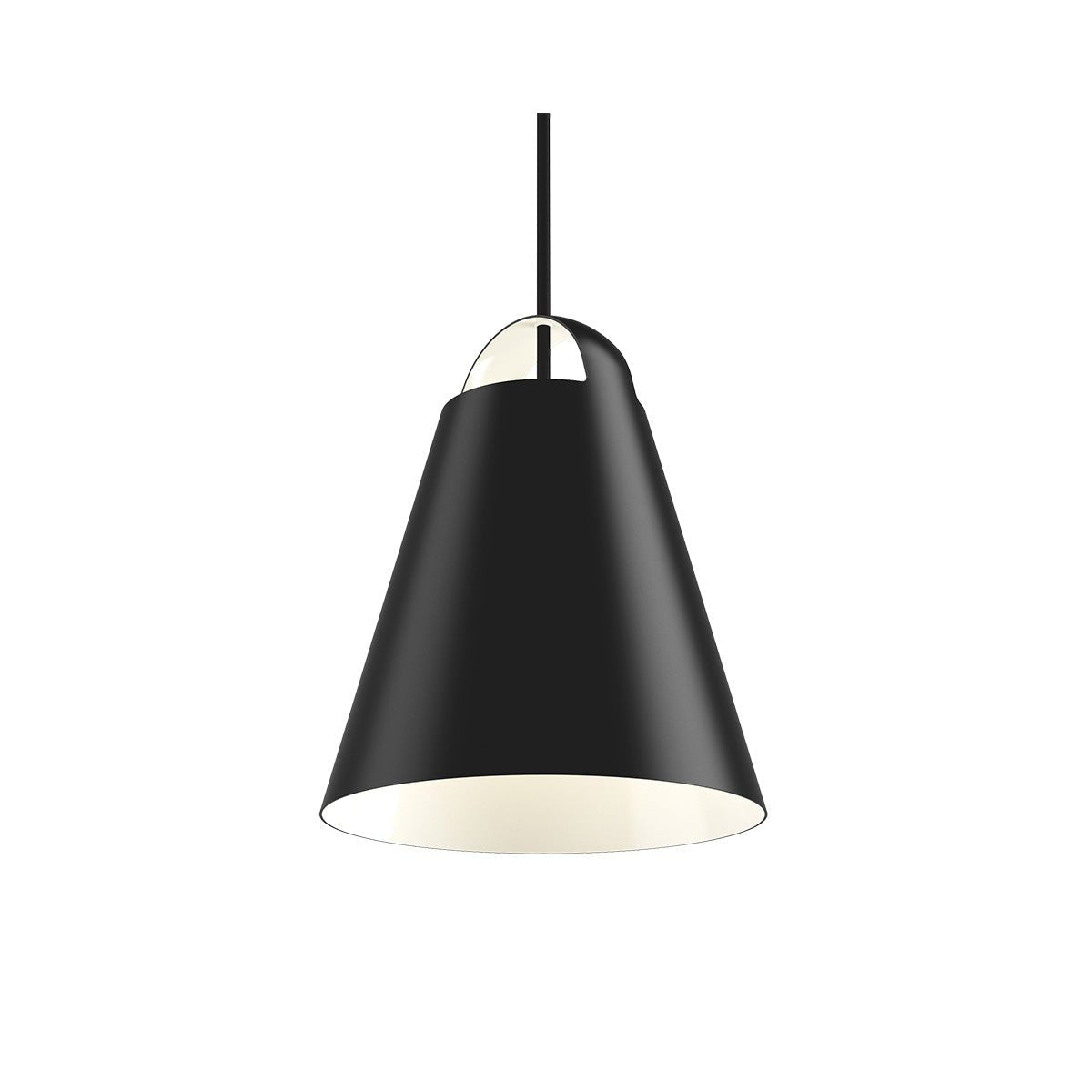 Suspension Above - Noir 9.8" 1x Medium E26 by Louis Poulsen | Luminaires & cie