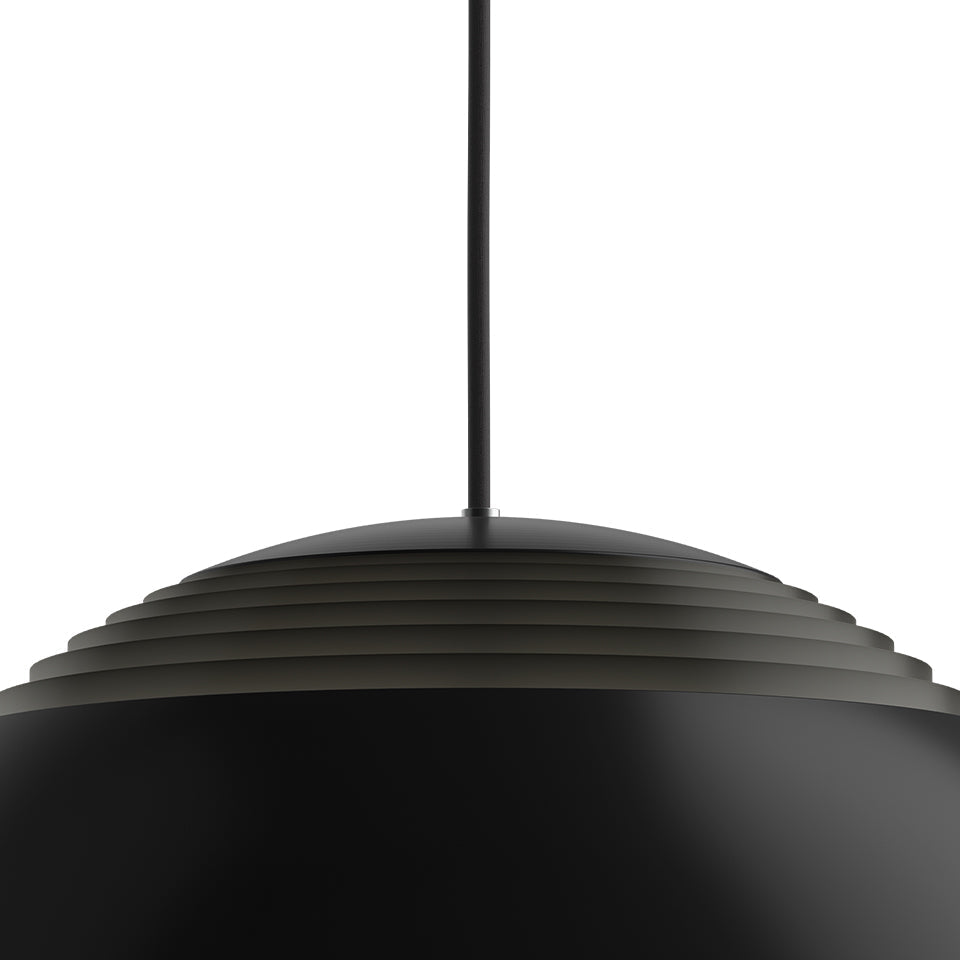 Suspension AJ - 19.7" 3000K (Blanc Doux) Blanc by Louis Poulsen | Luminaires & cie