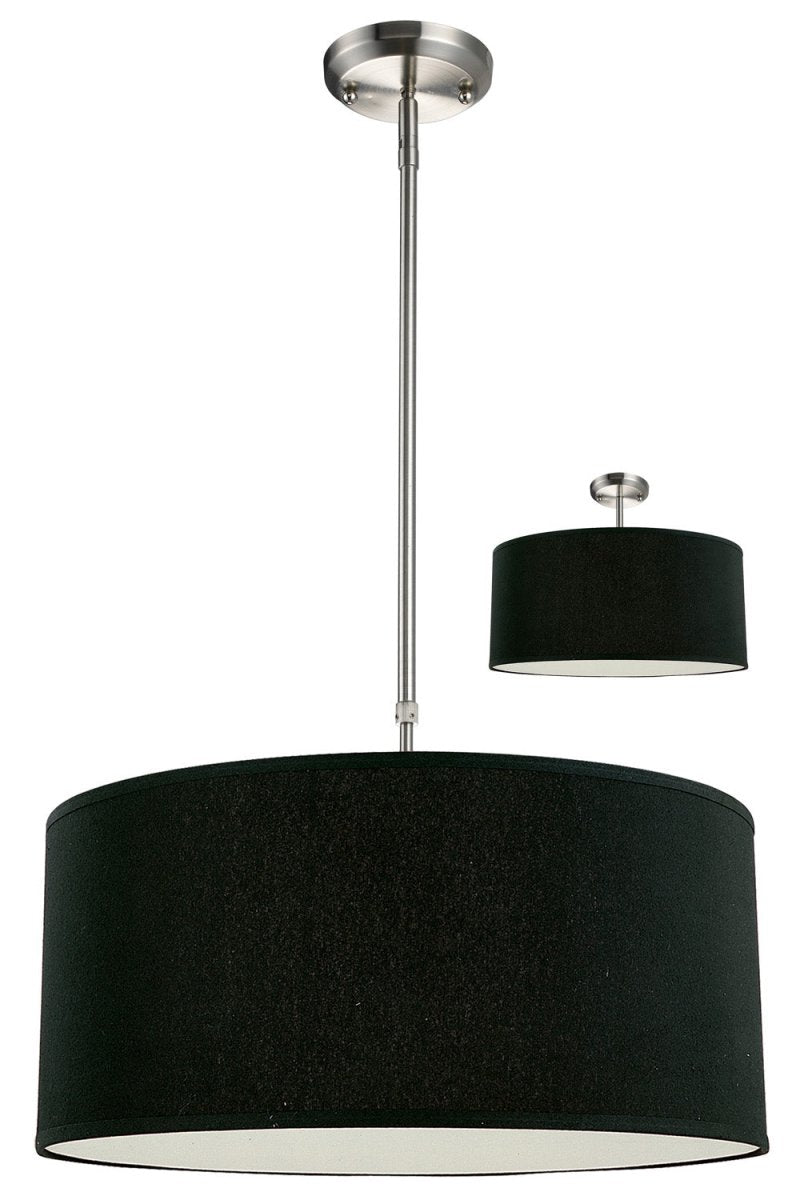 Suspension Albion - Noir 20" by Z-Lite | Luminaires & cie