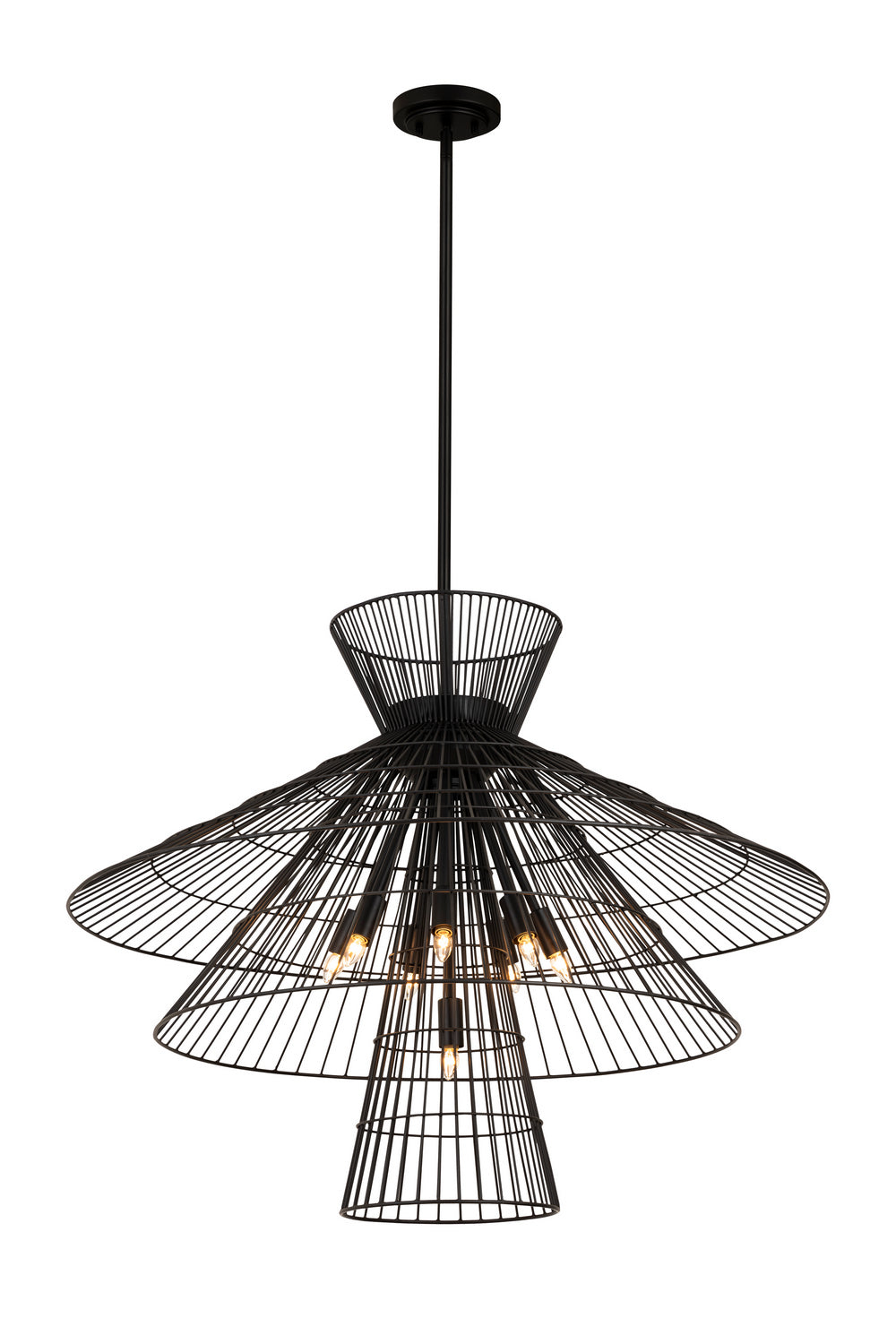Suspension Alito Noir mat, 35" – vue 2