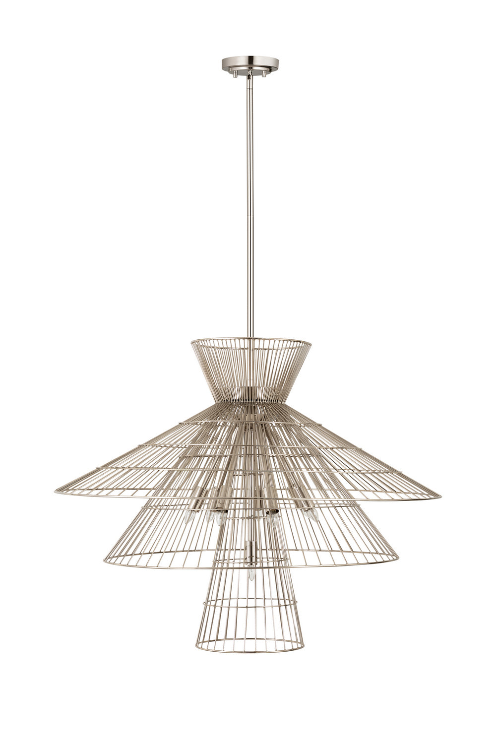Suspension Alito Nickel poli, 35" – vue 4