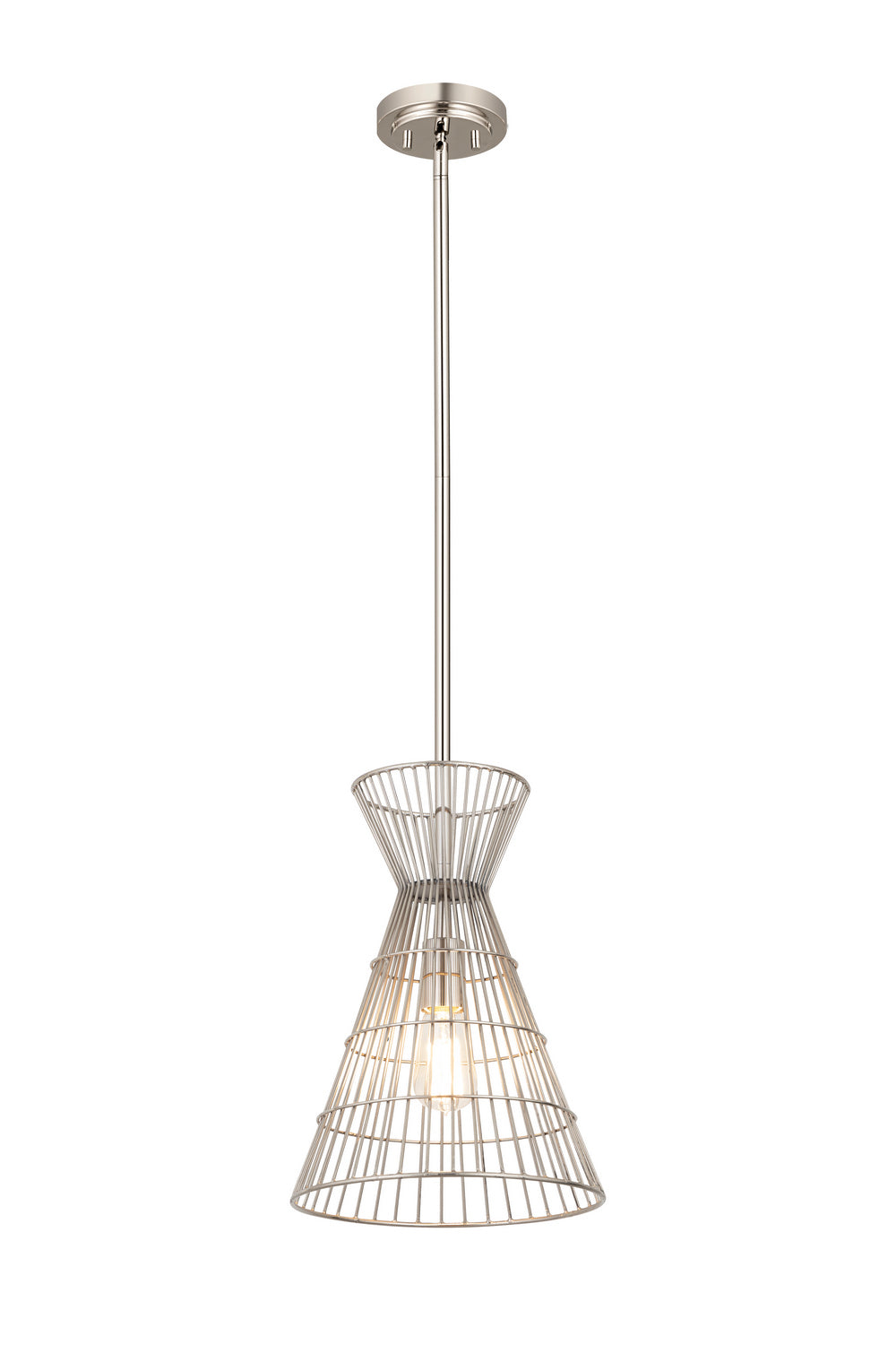 Mini-suspension Alito Nickel poli – vue 2