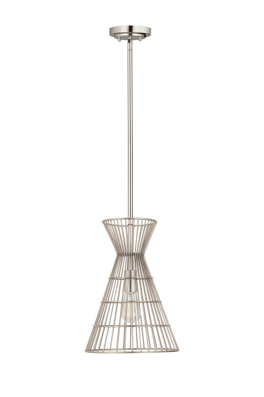 Mini-suspension Alito Nickel poli – vue 3