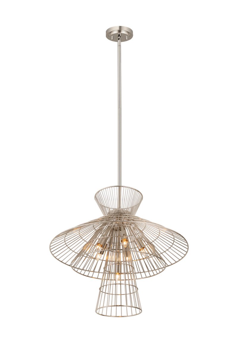 Suspension Alito - Laiton frotté 35" by Z-Lite | Luminaires & cie