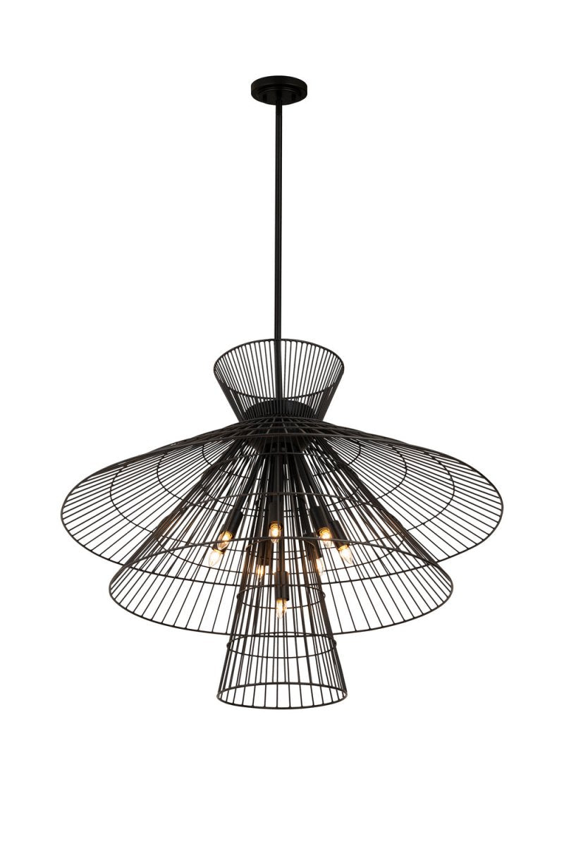 Suspension Alito - Laiton frotté 35" by Z-Lite | Luminaires & cie