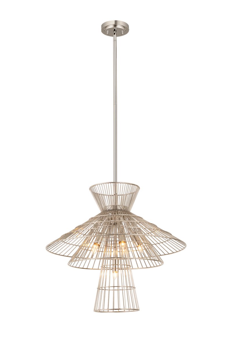 Suspension Alito - Laiton frotté 35" by Z-Lite | Luminaires & cie