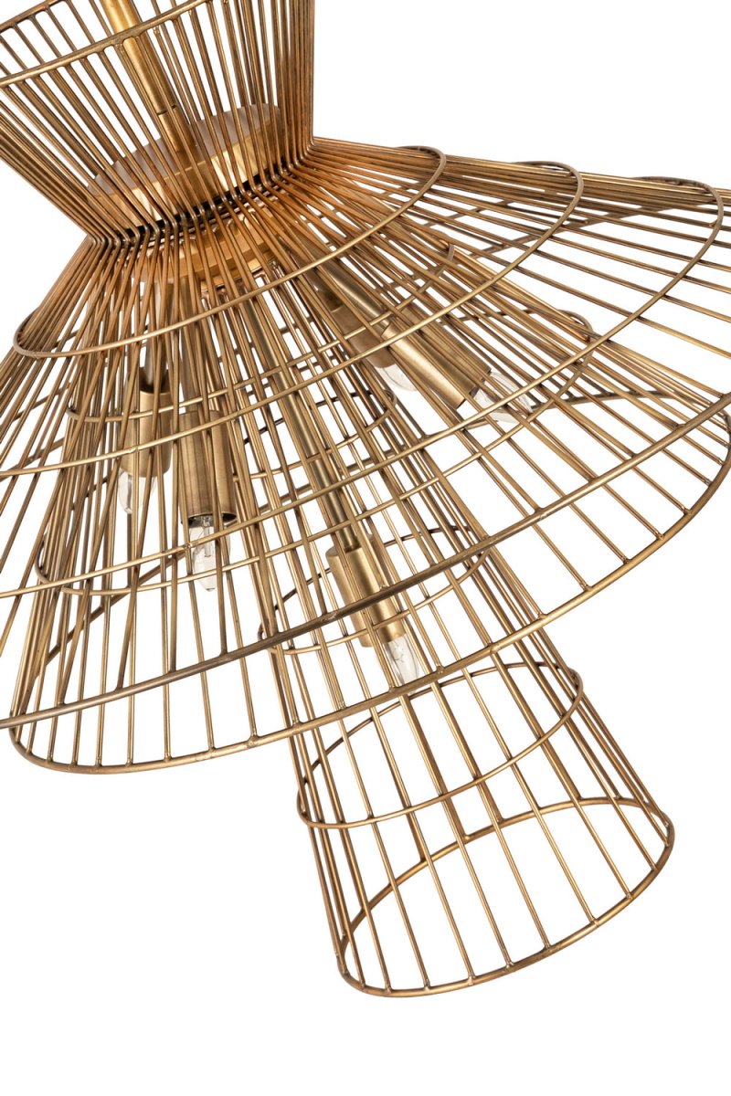 Suspension Alito - Laiton frotté 35" by Z-Lite | Luminaires & cie