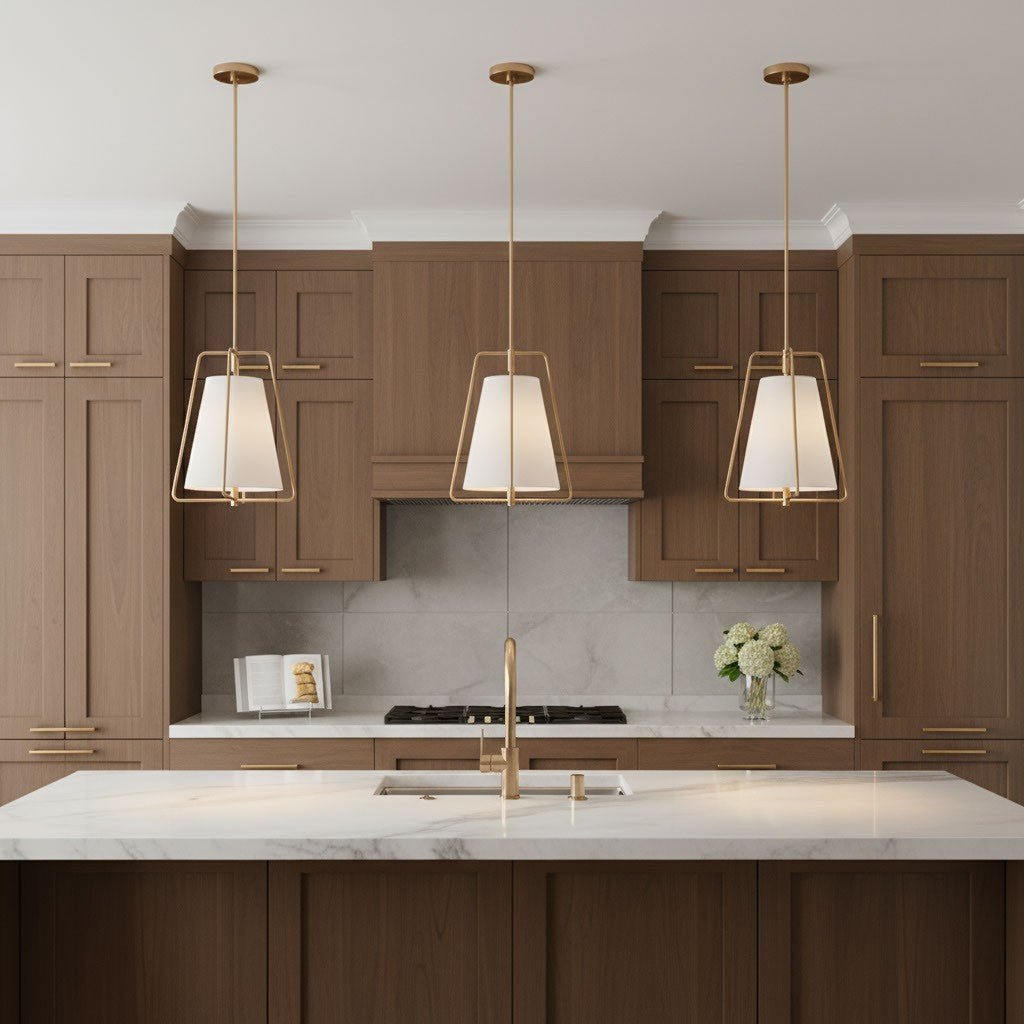 Suspension Allis - Nickel brossé by Visual Comfort Studio | Luminaires & cie