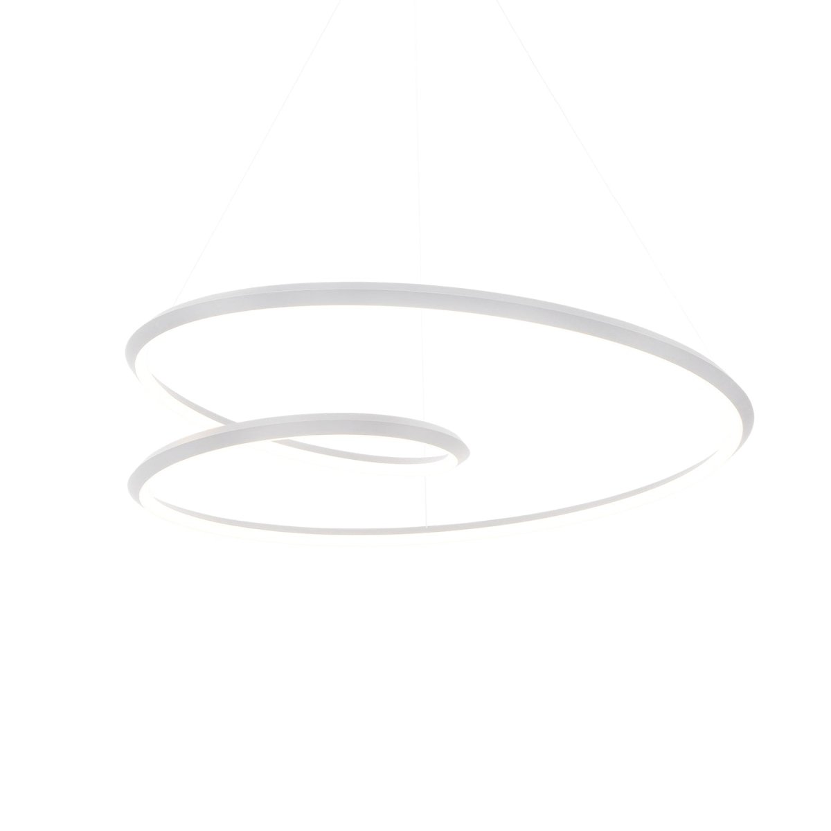 Suspension Ampersand - Blanc 39 3/8" by Kuzco Lighting | Luminaires & cie