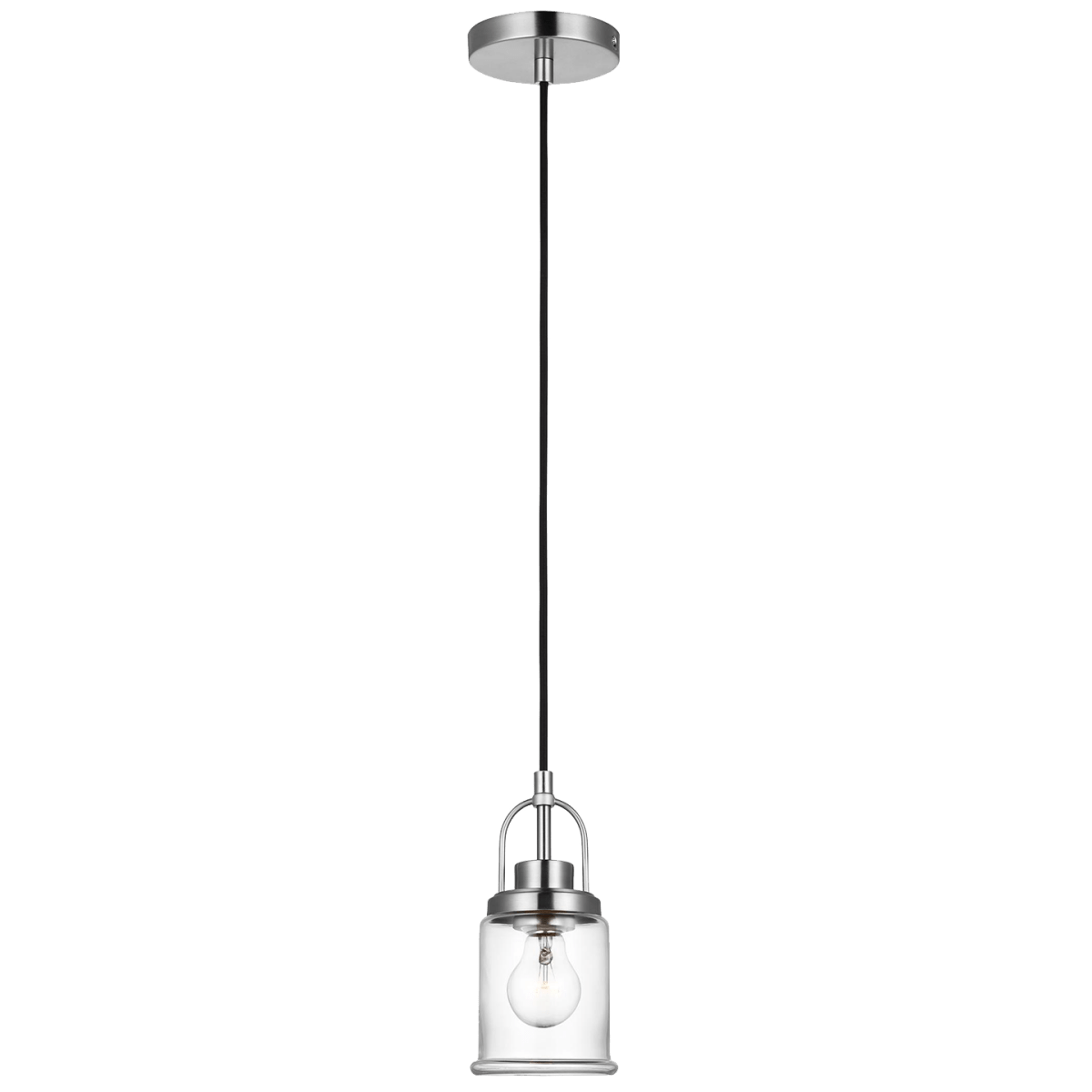 Suspension Anders - Nickel brossé by Visual Comfort Studio | Luminaires & cie
