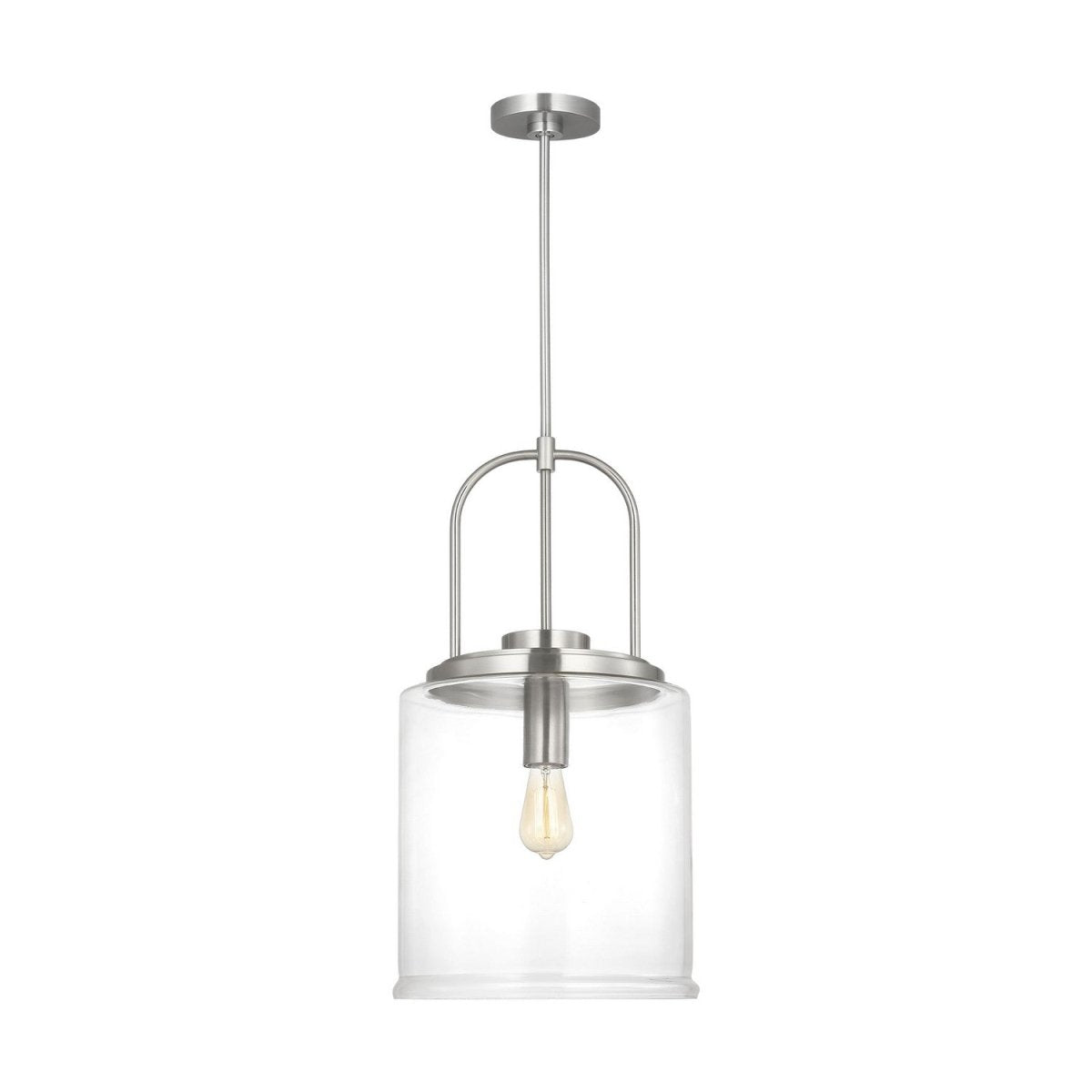 Suspension Anders - Nickel brossé 14" by Visual Comfort Studio | Luminaires & cie