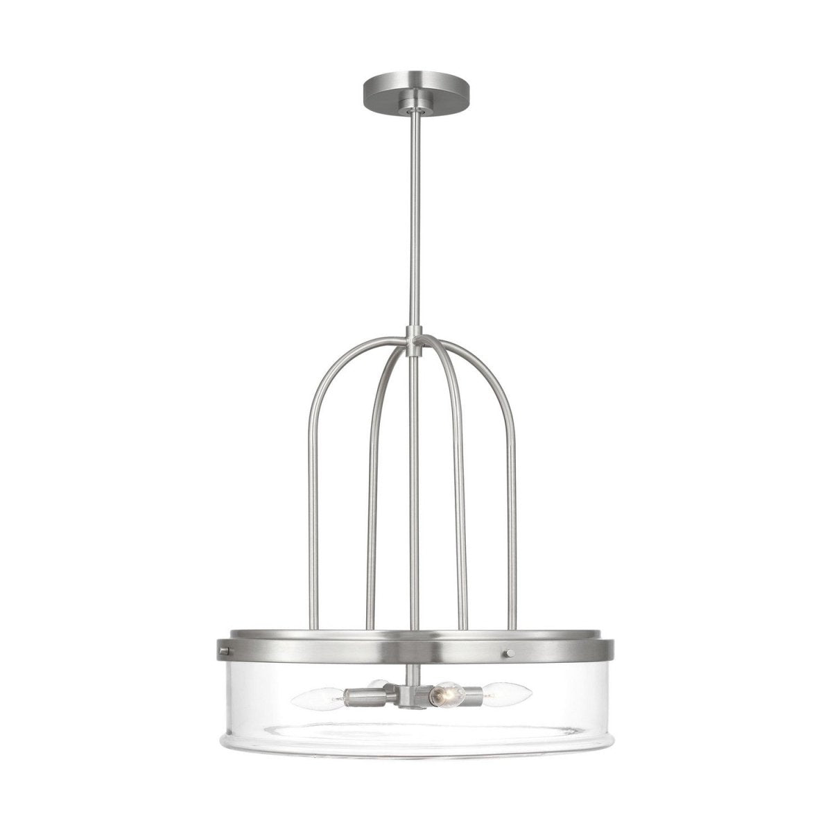 Suspension Anders - Nickel brossé 20" by Visual Comfort Studio | Luminaires & cie