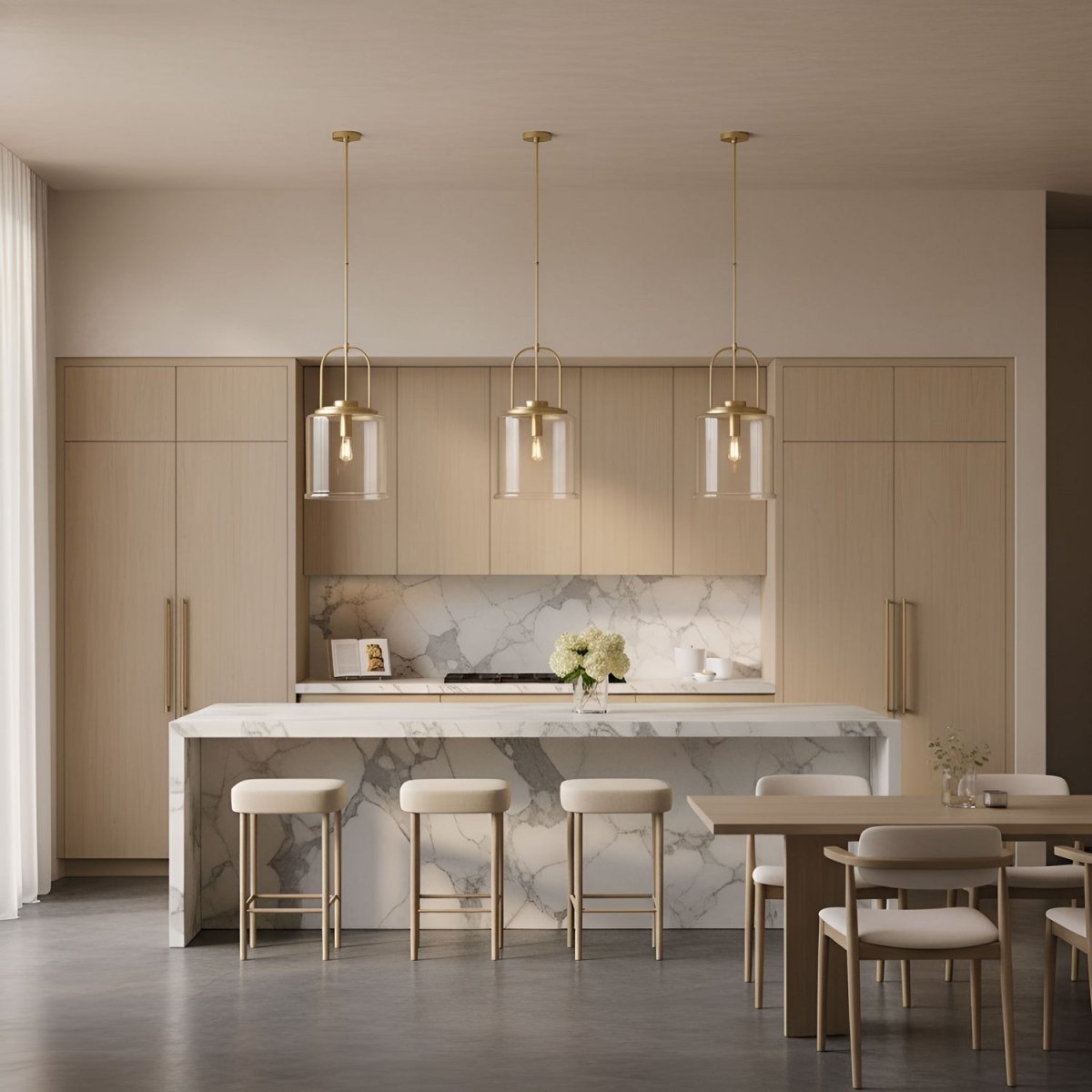 Suspension Anders - Laiton satiné 20" by Visual Comfort Studio | Luminaires & cie