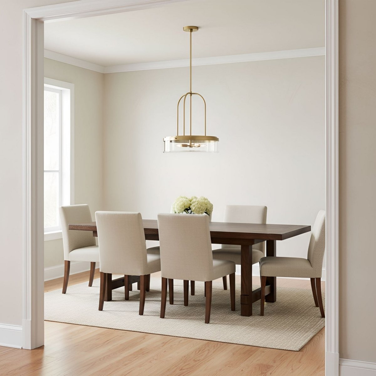 Suspension Anders - Laiton satiné 20" by Visual Comfort Studio | Luminaires & cie