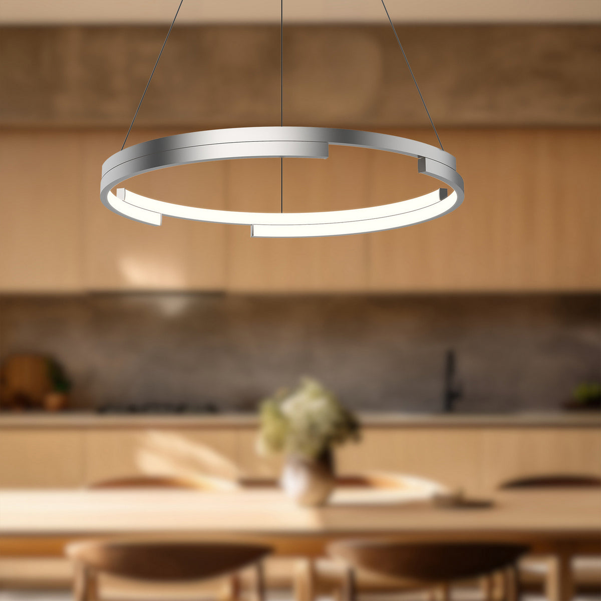 Suspension Anello Minor Nickel brossé, 24" – vue 2