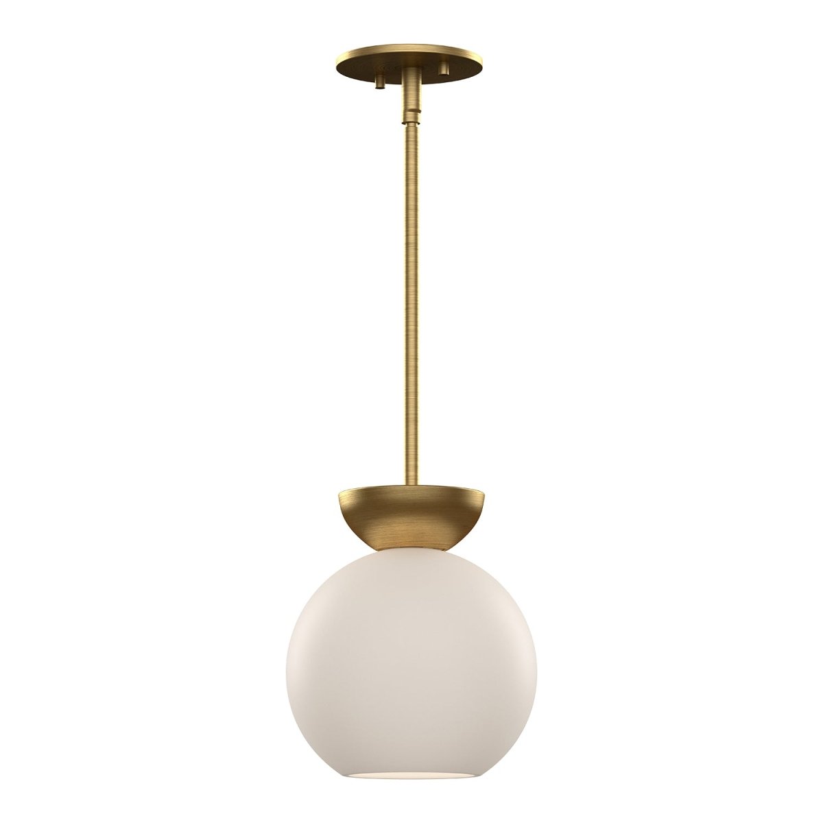 Suspension Arcadia - Gold - or / Verre d'Opale by Kuzco Lighting | Luminaires & cie