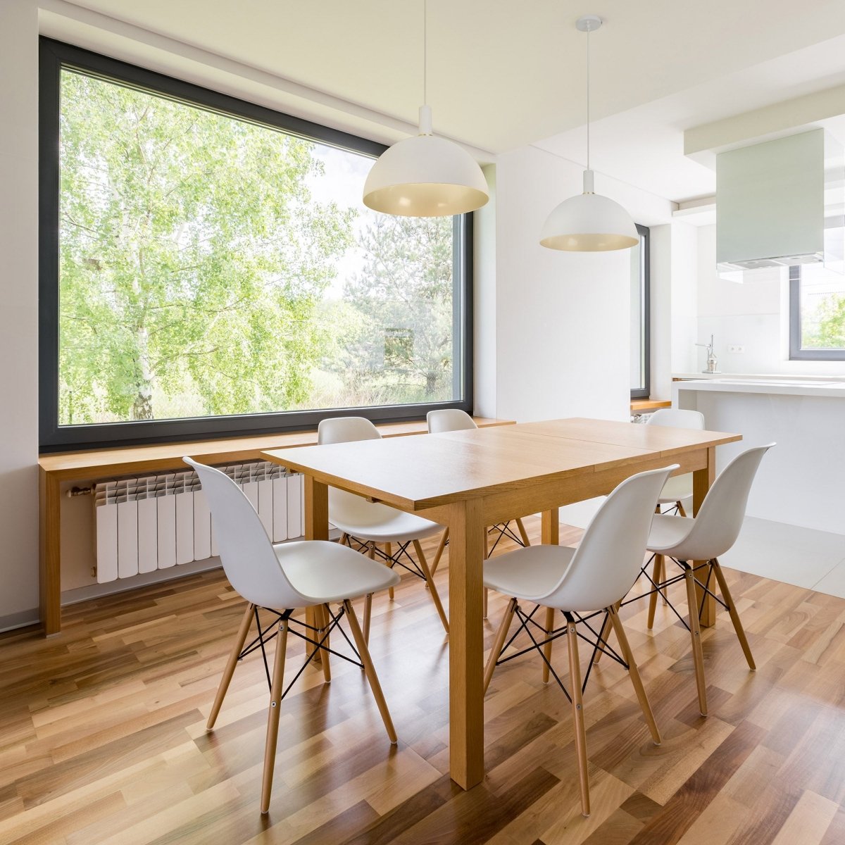 Suspension Archibald - Blanc avec des détails d'or 23 5/8" by Kuzco Lighting | Luminaires & cie