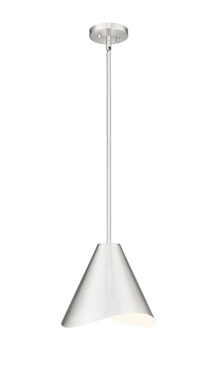 Suspension Aria - Nickel brossé 12" by Z-Lite | Luminaires & cie
