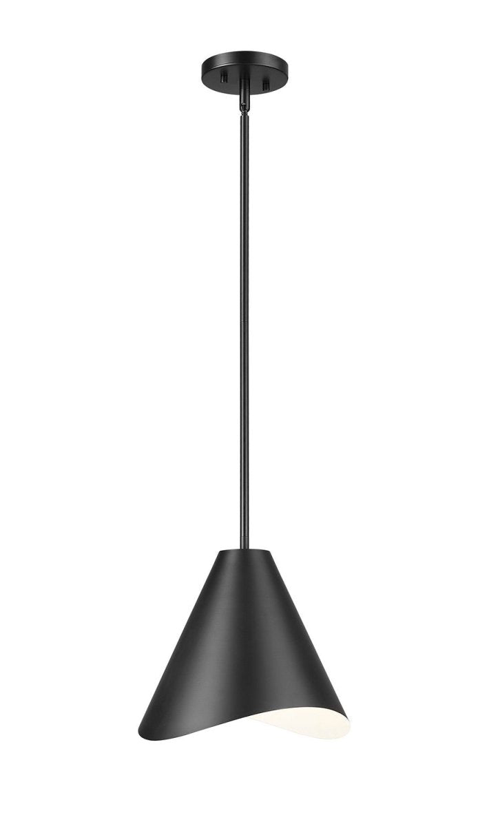 Suspension Aria - Noir mat 12" by Z-Lite | Luminaires & cie