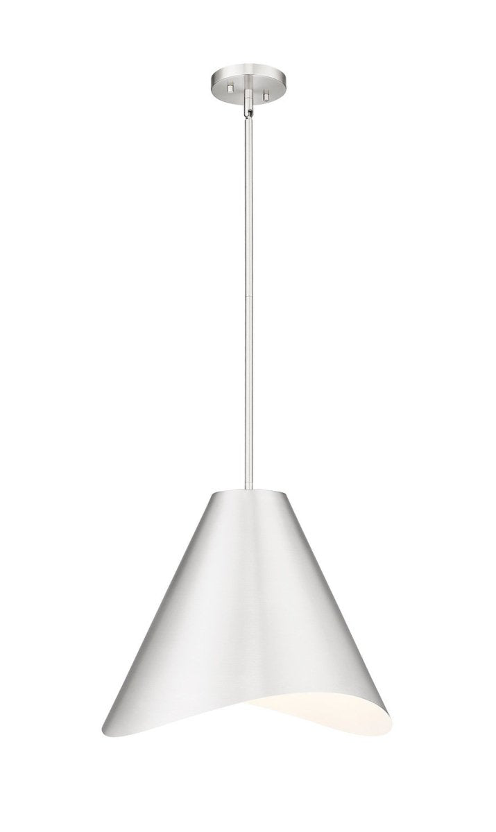 Suspension Aria - Nickel brossé 18" by Z-Lite | Luminaires & cie