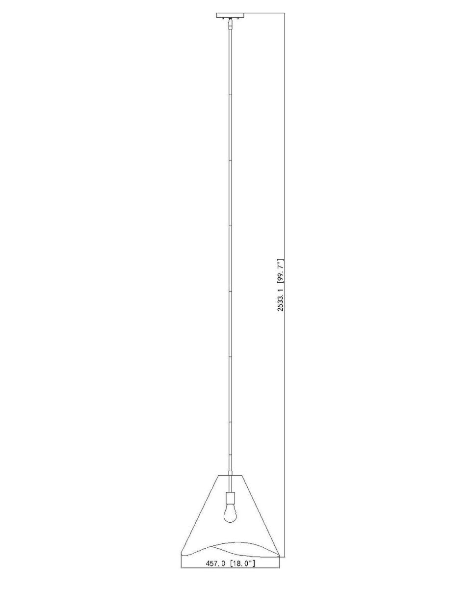 Suspension Aria - Or moderne 18" by Z-Lite | Luminaires & cie