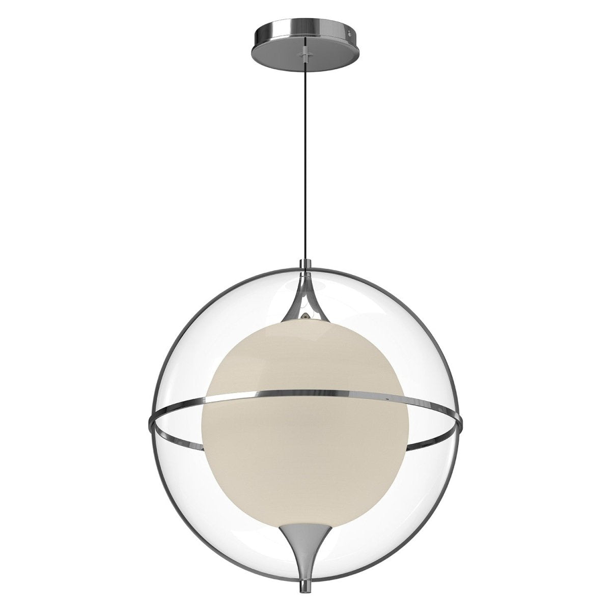 Suspension Aries - Chrome 16" by Kuzco Lighting | Luminaires & cie