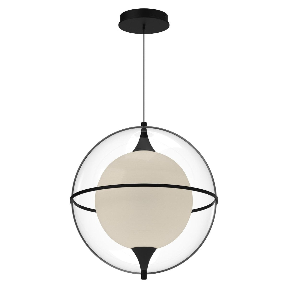 Suspension Aries - Chrome 16" by Kuzco Lighting | Luminaires & cie