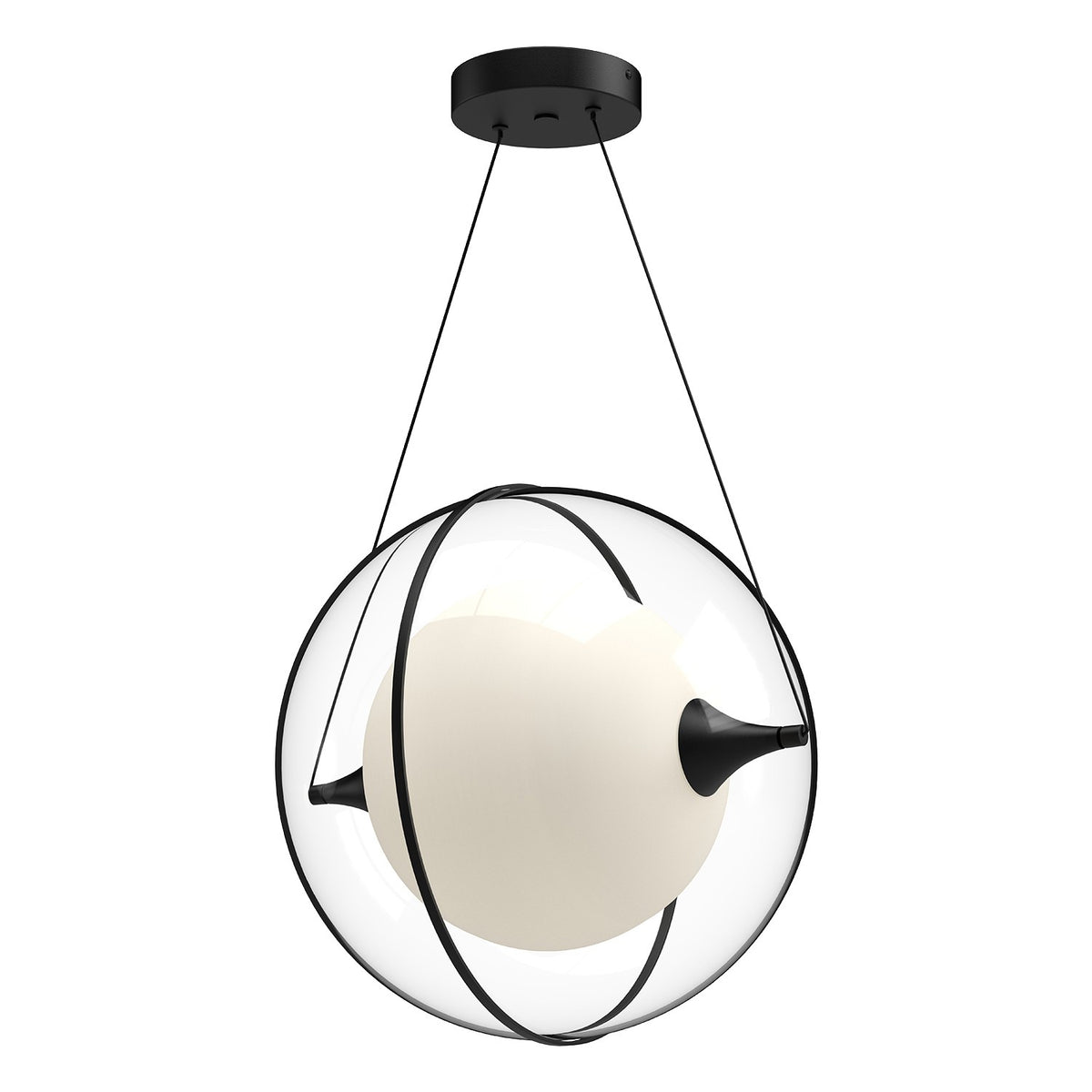 Suspension Aries Noir, 16" – Kuzco Lighting