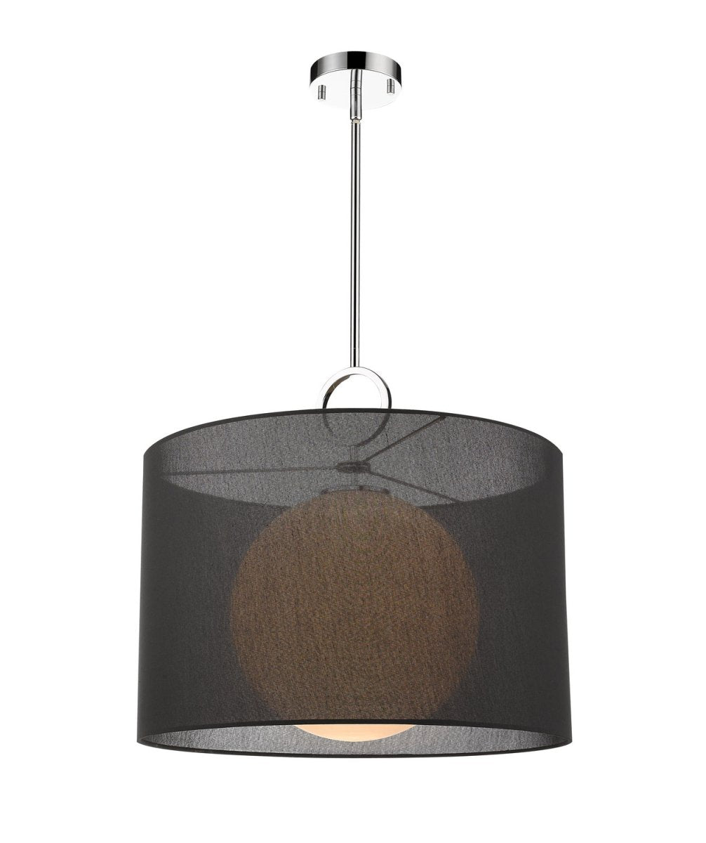 Suspension Arosia - Noir 24" by Z-Lite | Luminaires & cie