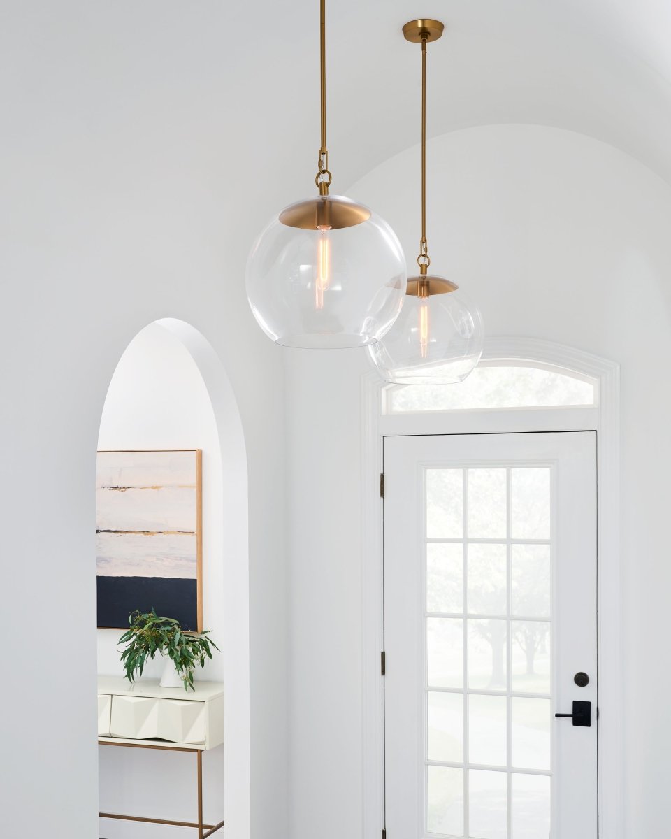 Suspension Atlantic - Laiton brûlé 16" by Visual Comfort Studio | Luminaires & cie