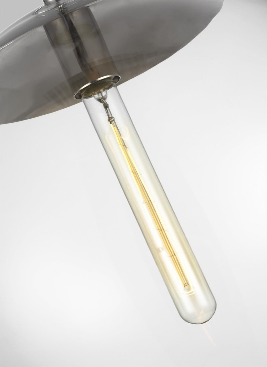 Suspension Atlantic - Nickel poli 16" by Visual Comfort Studio | Luminaires & cie
