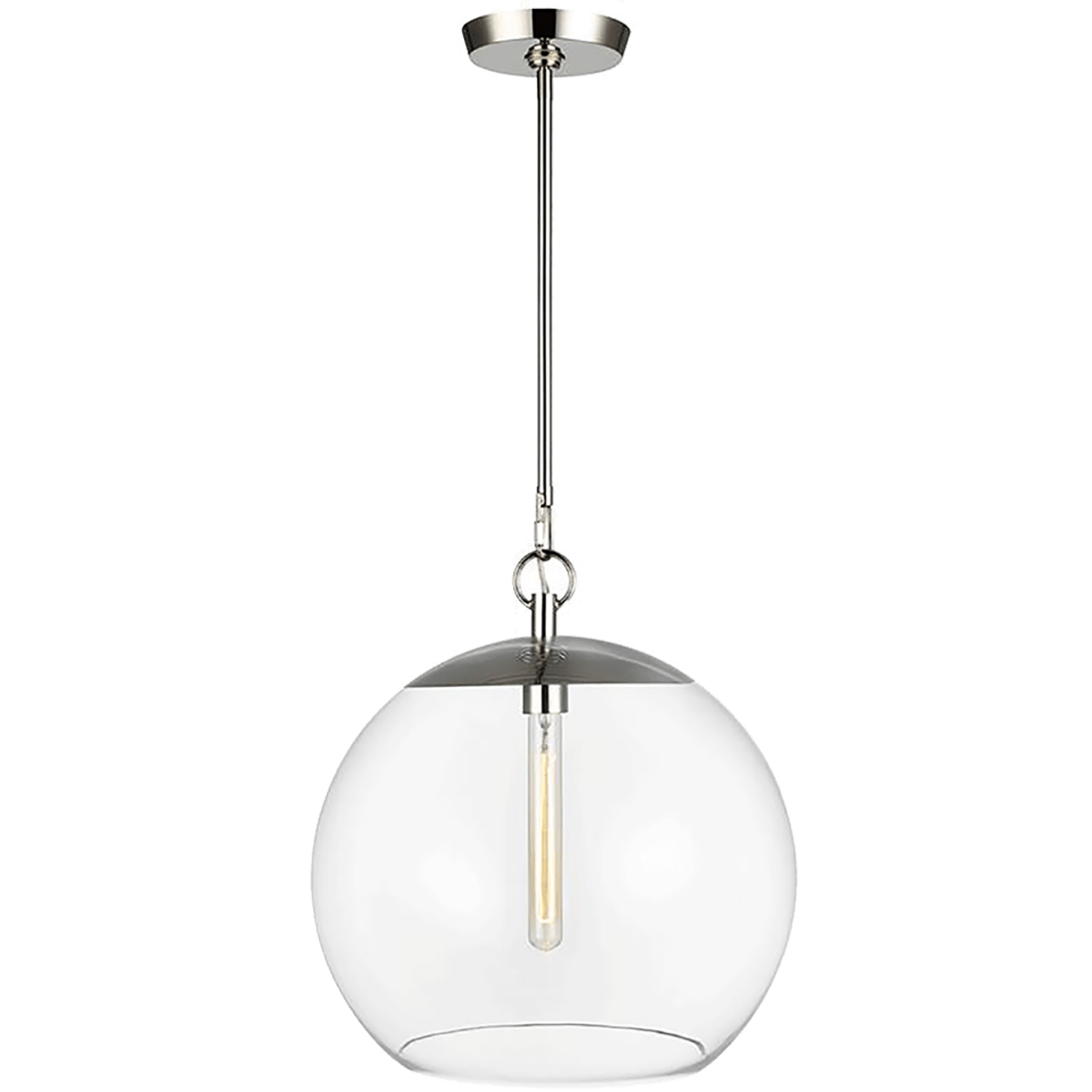 Suspension Atlantic - Nickel poli 16" by Visual Comfort Studio | Luminaires & cie
