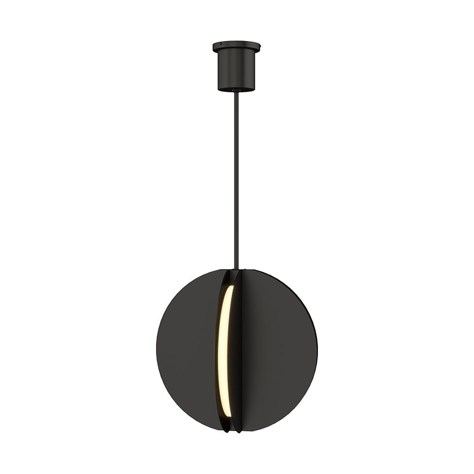 Suspension Bau - Nightshade Black 18" by Tech Lighting | Luminaires & cie