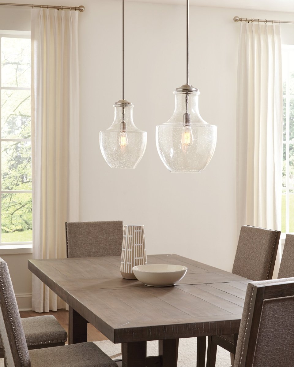 Suspension Baylor - Nickel en satin by Visual Comfort Studio | Luminaires & cie