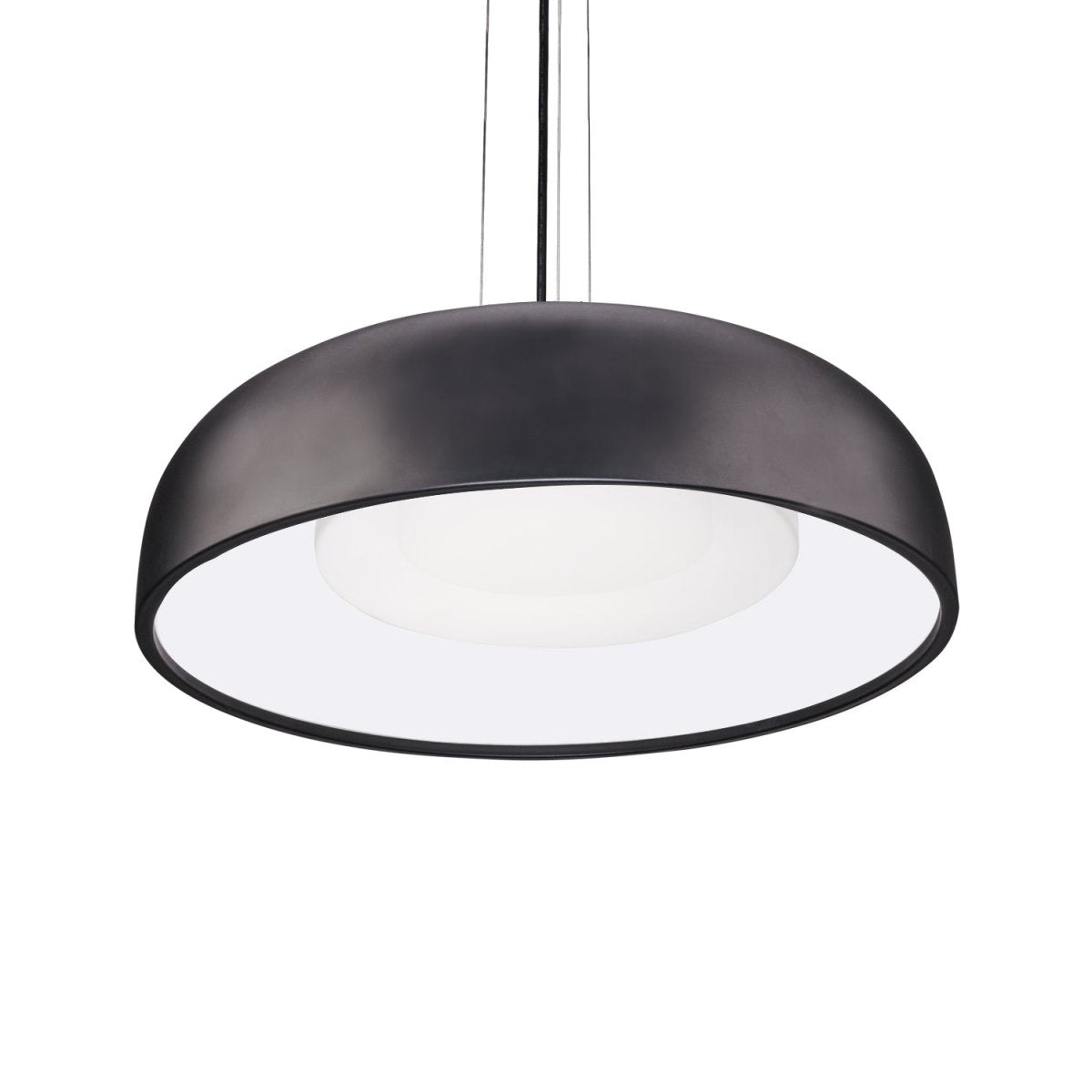 Suspension Beacon - Noir 20" 5CCT/2700°K/3000°K/3500°K/4000°K/5000°K by Kuzco Lighting | Luminaires & cie
