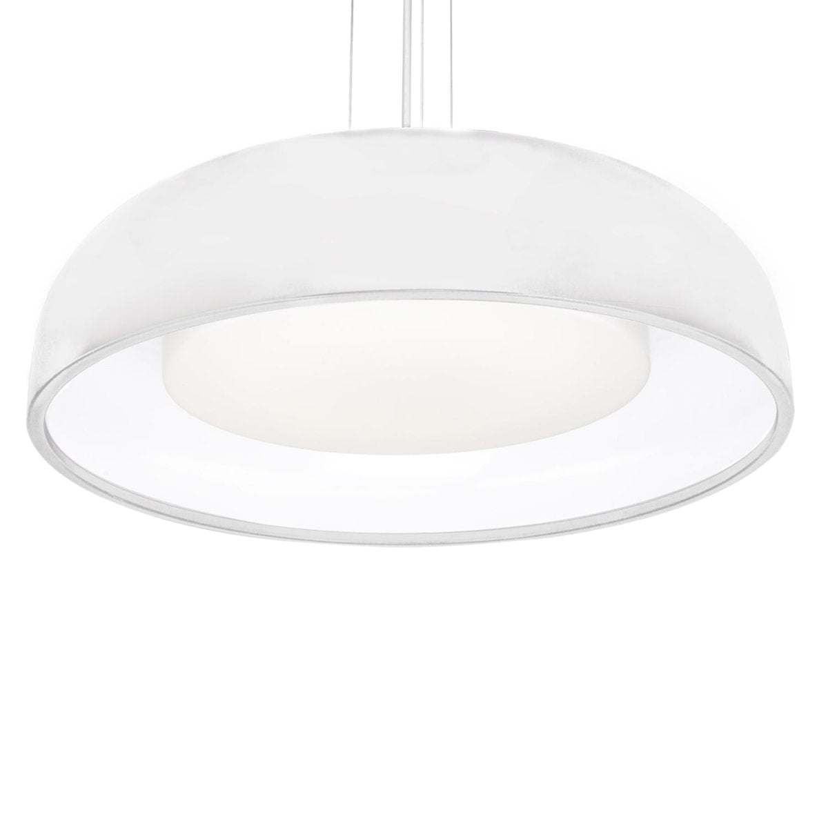 Suspension Beacon - Blanc 24" 3000°K by Kuzco Lighting | Luminaires & cie