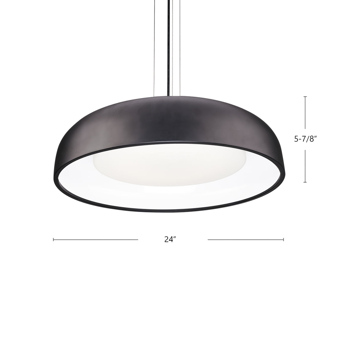 Suspension Beacon Blanc, 24" – vue 5
