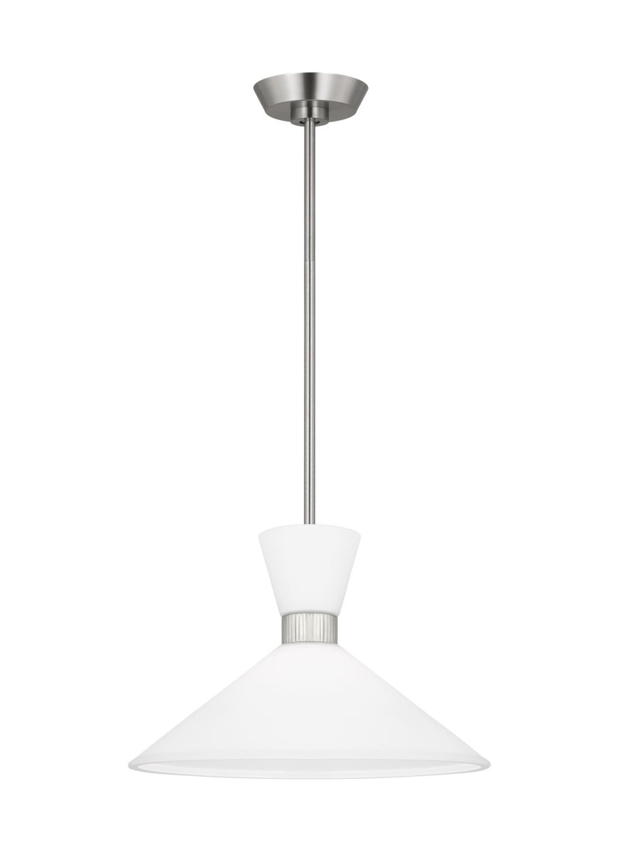 Suspension Belcarra - Acier brossé 15" by Visual Comfort Studio | Luminaires & cie