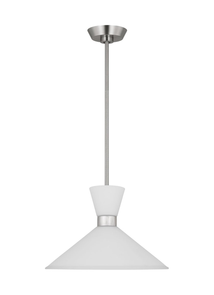 Suspension Belcarra - Acier brossé 15" by Visual Comfort Studio | Luminaires & cie