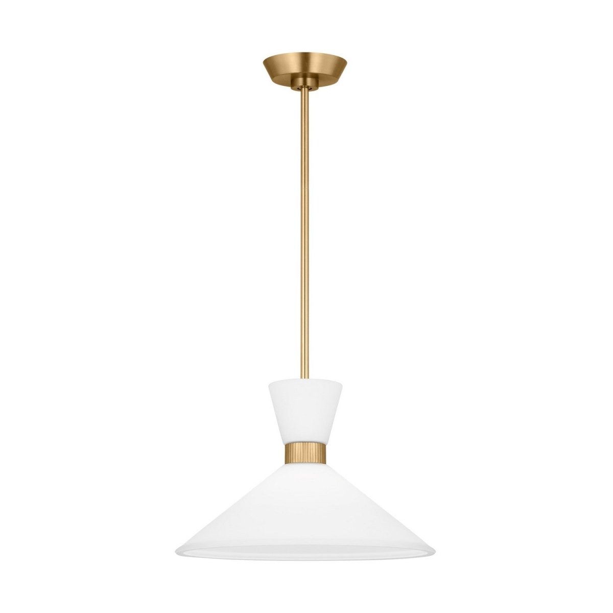 Suspension Belcarra - Laiton satiné by Visual Comfort Studio | Luminaires & cie