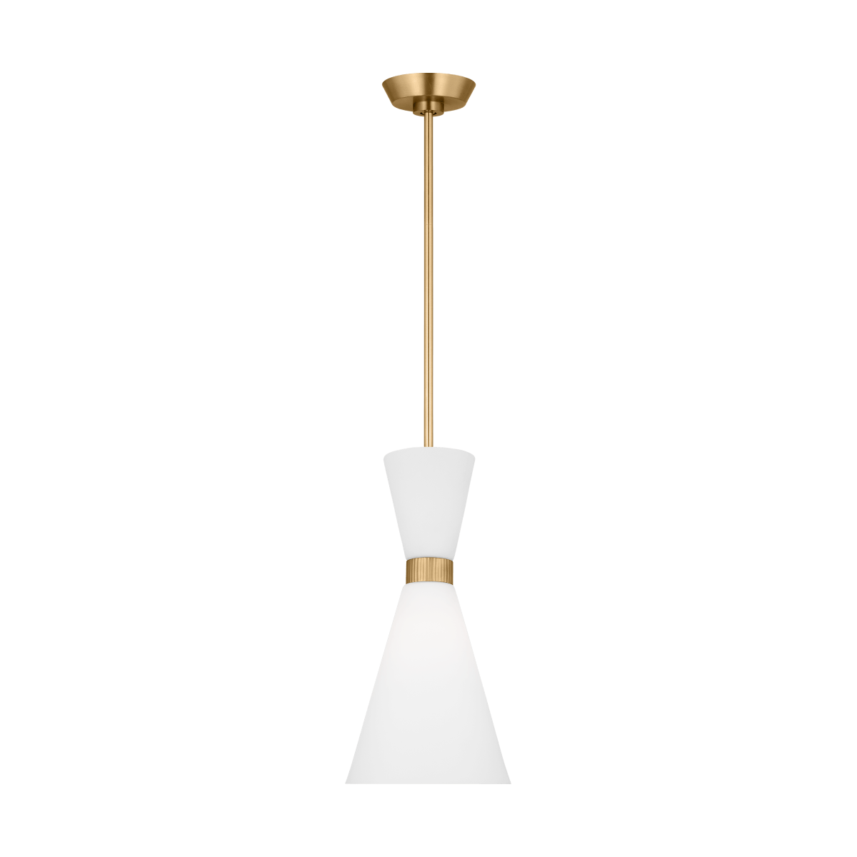 Suspension Belcarra - Laiton satiné 8" by Visual Comfort Studio | Luminaires & cie