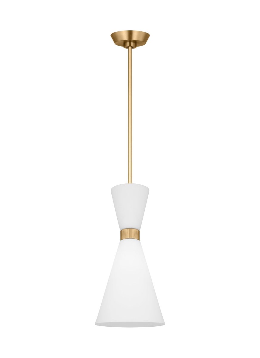 Suspension Belcarra - Laiton satiné 8" by Visual Comfort Studio | Luminaires & cie