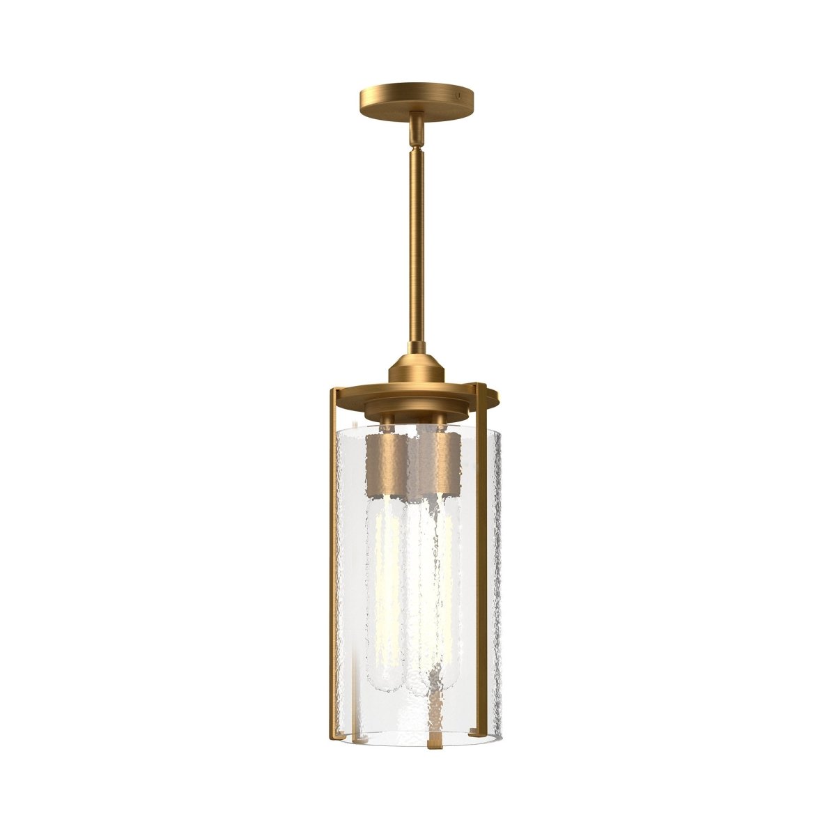 Suspension Belmont - Or vieilli 7 3/8" by Alora Lighting | Luminaires & cie