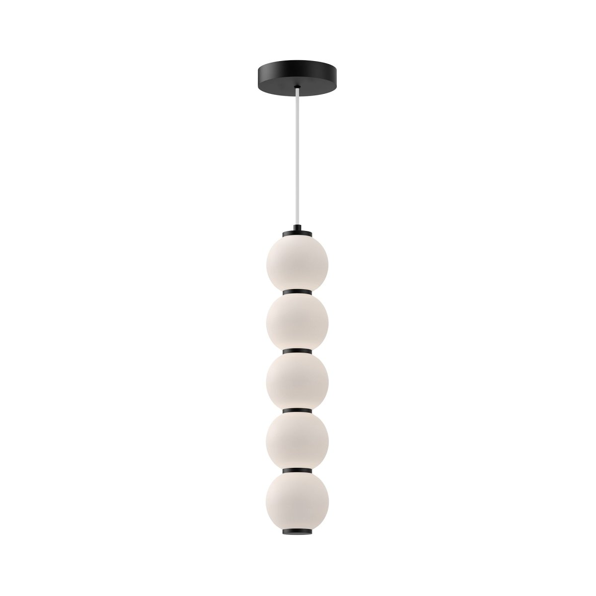 Suspension Bijou - Noir mat 4 3/8" by Alora Lighting | Luminaires & cie