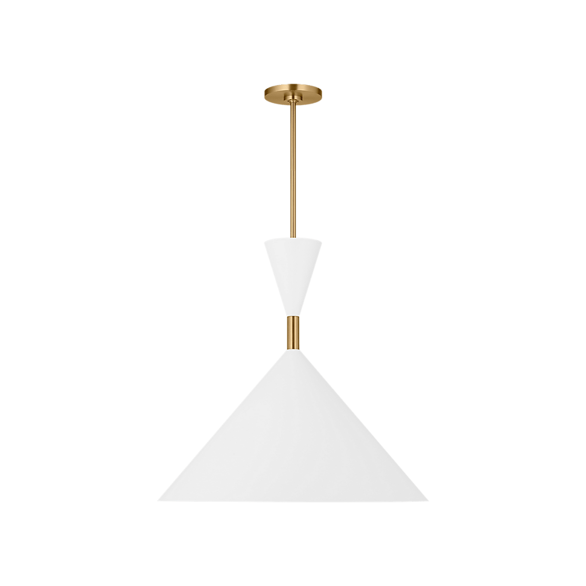 Suspension Bodhi - Laiton bruni 24" by Visual Comfort Studio | Luminaires & cie