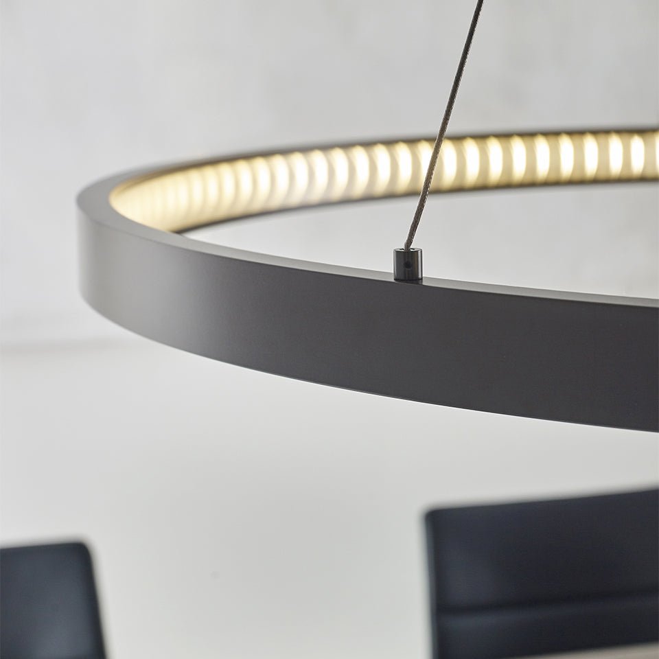 Suspension Bodiam - Bronze antique 48" by Tech Lighting | Luminaires & cie