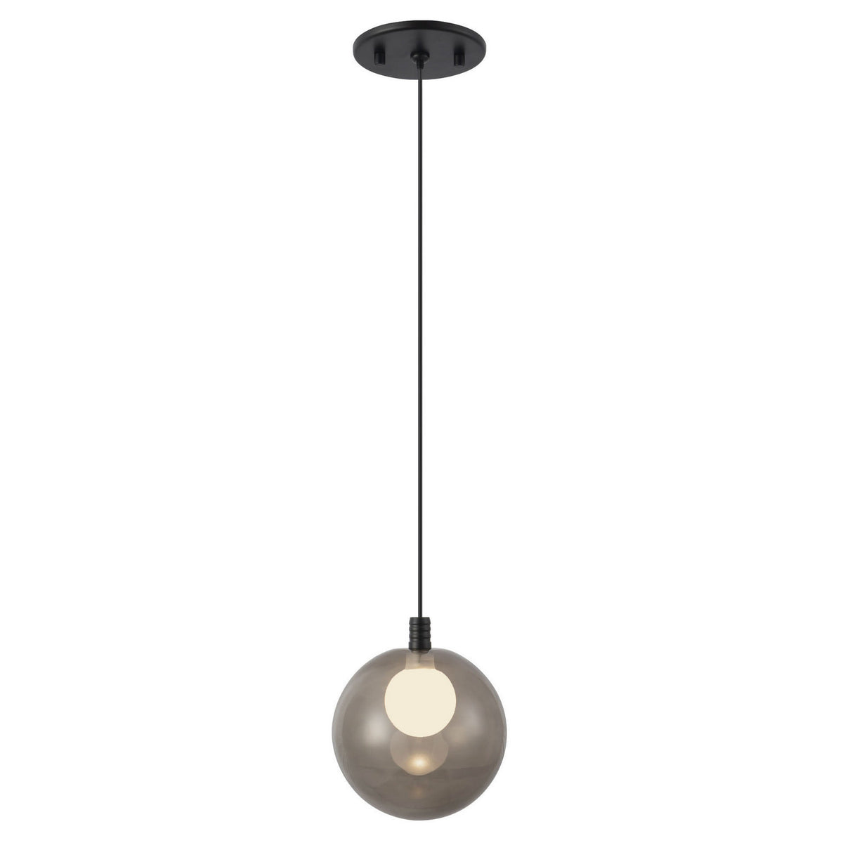 Mini-suspension Bolla Noir / Fumé – Kuzco Lighting